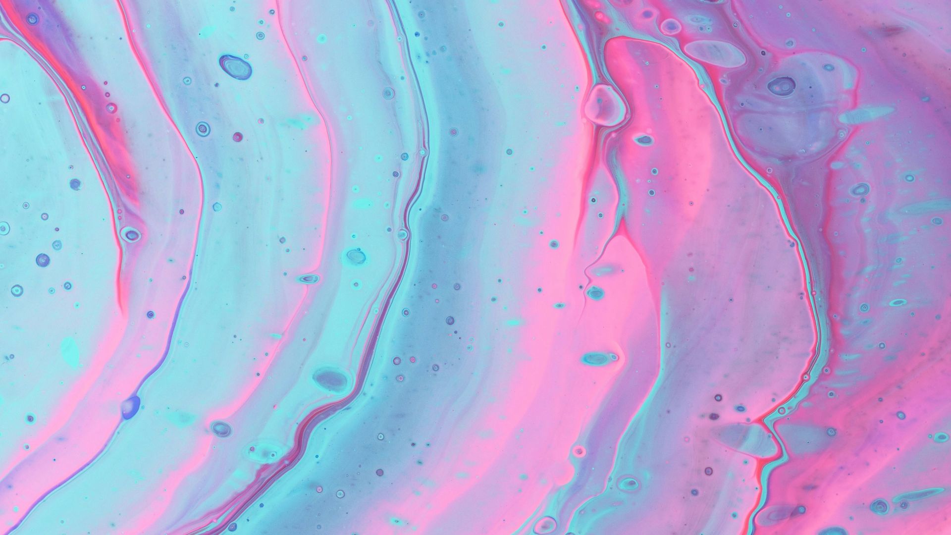 pink and green abstract art