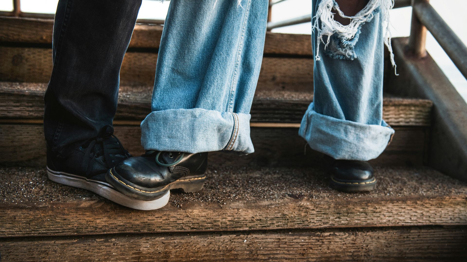 a pair of legs and shoes