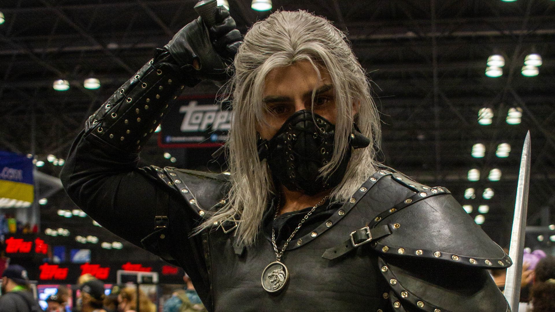 File:Cosplay of Geralt of Rivia from The Witcher at the 2021 New York Comic Con (Batch Edits - 013) (51573380723).jpg