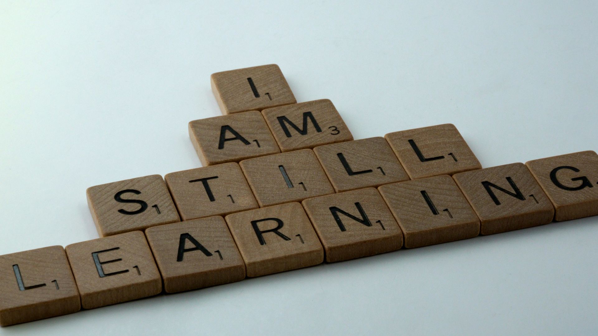 brown wooden blocks on white table