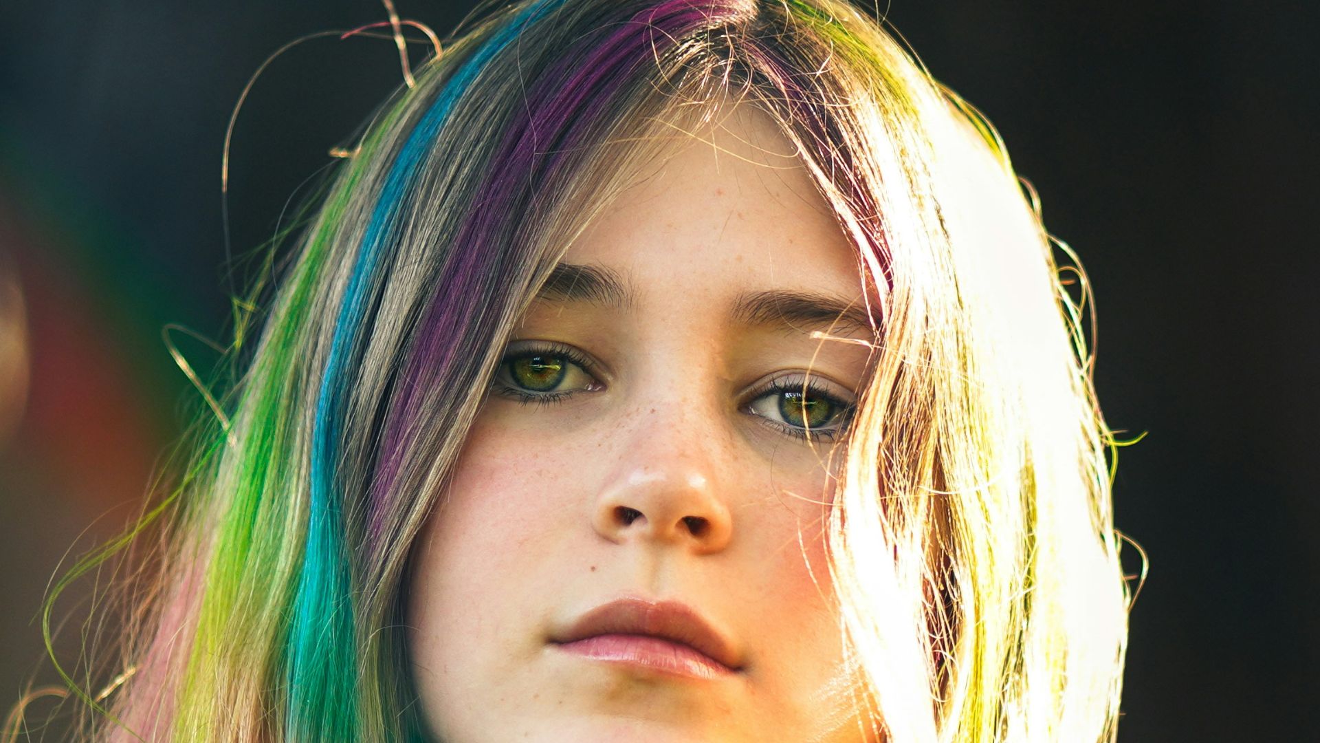 woman in red tank top
