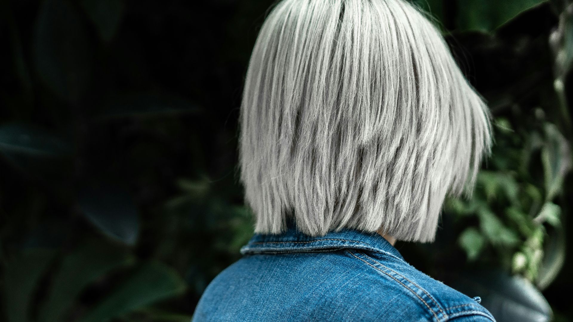 woman looking on trees