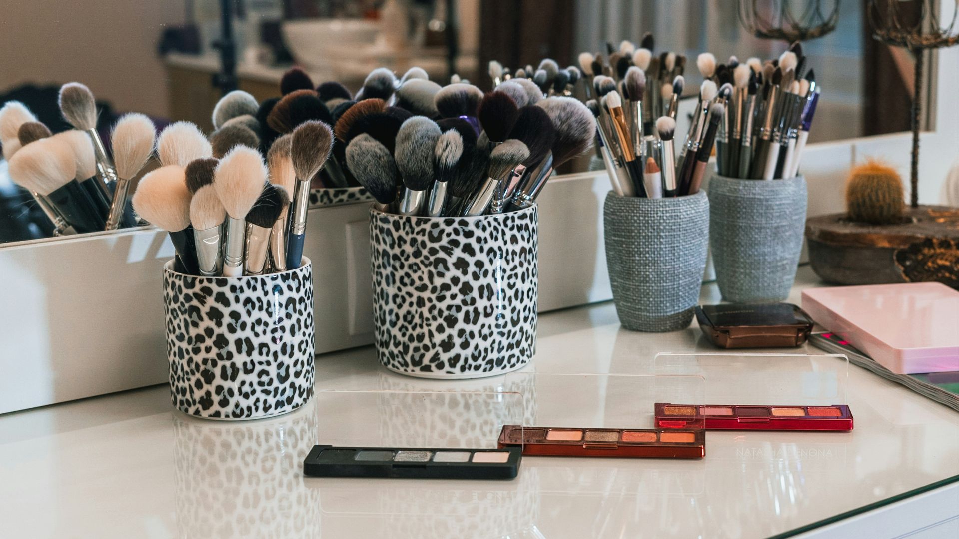 a group of utensils on a counter