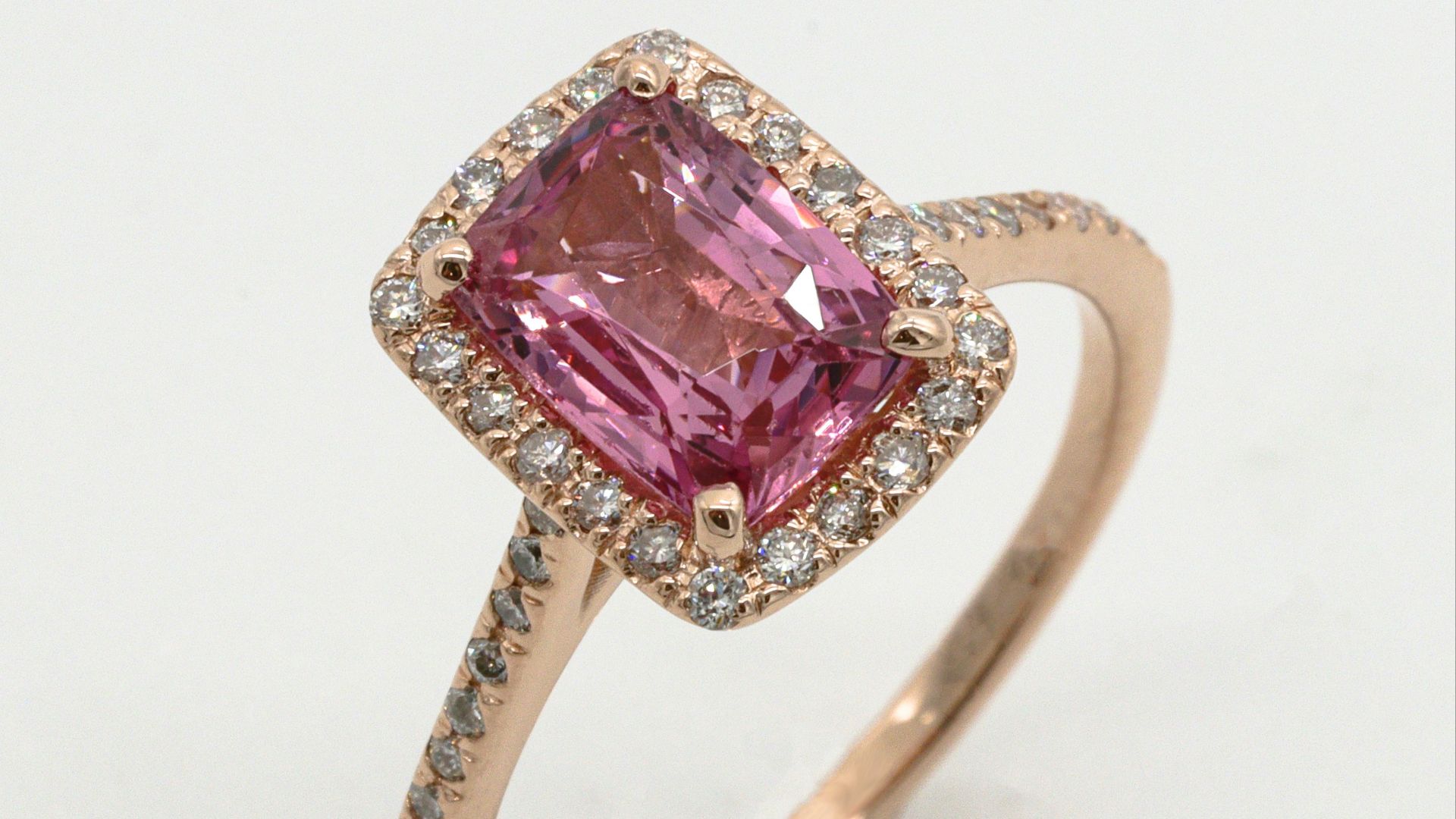 gold and purple gemstone ring