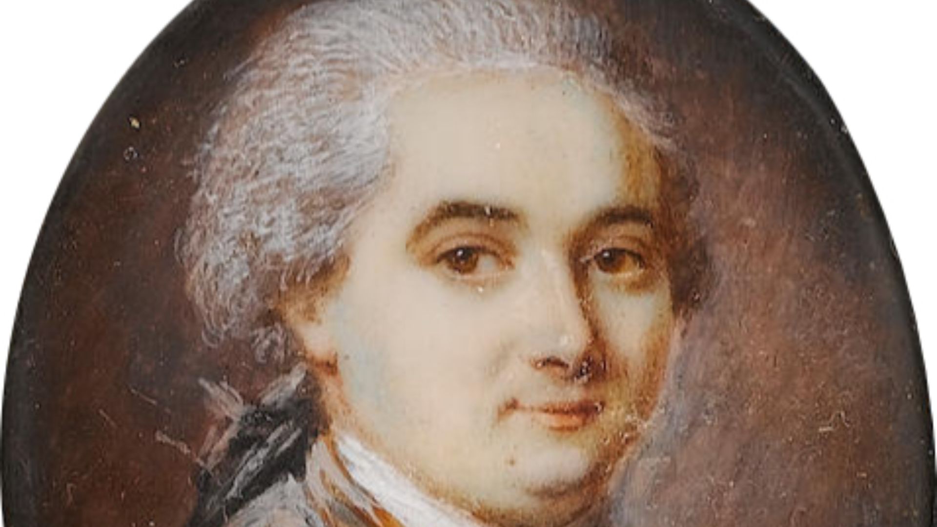 File:Charlotte-Louise Suvée - A Gentleman, wearing brown coat, white jabot and powdered wig worn en queue.jpg