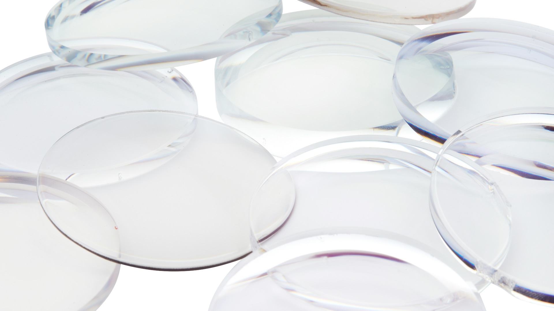 clear glass round ornament on white surface