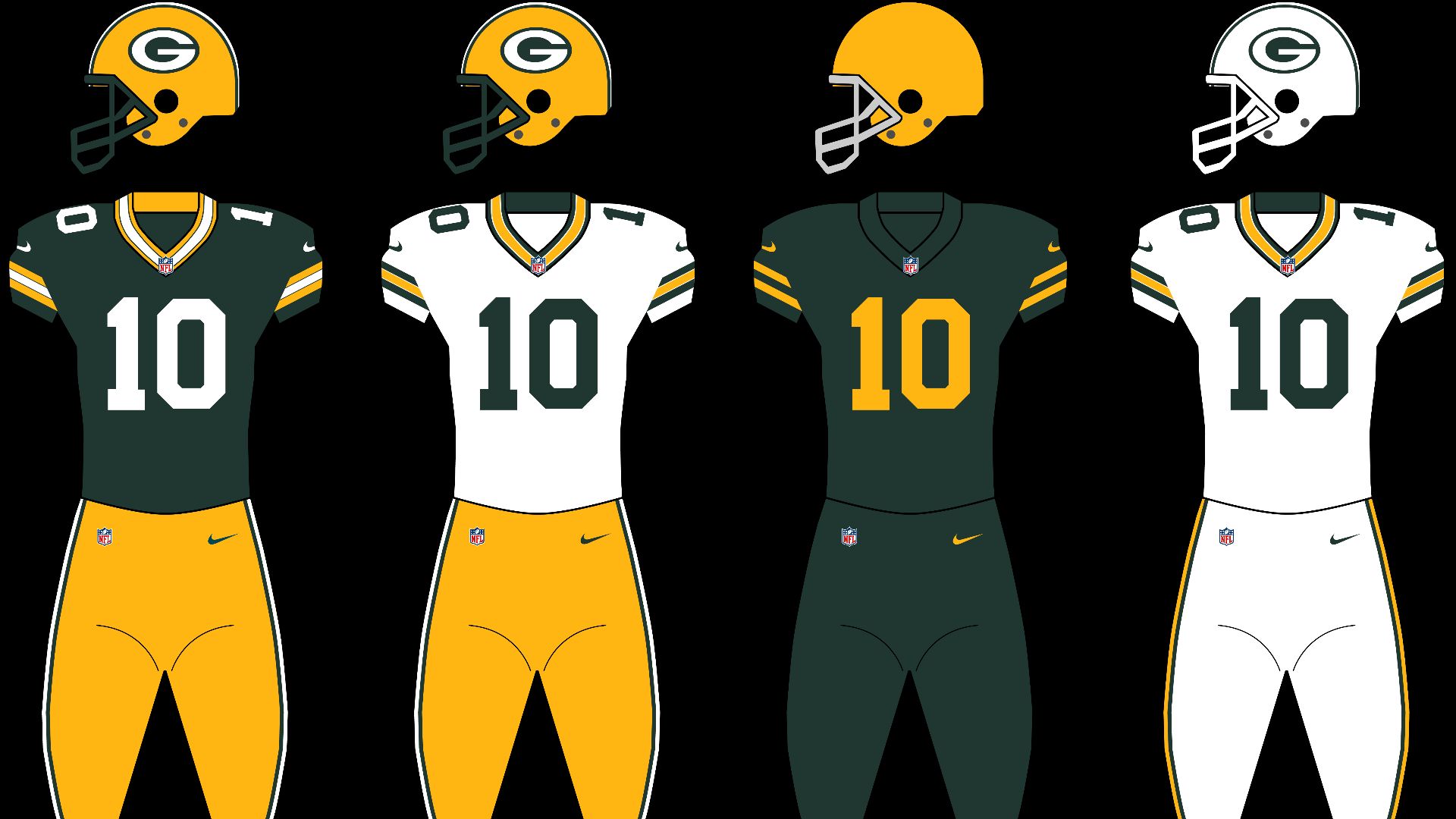 File:Green Bay Packers Uniforms (2024).png