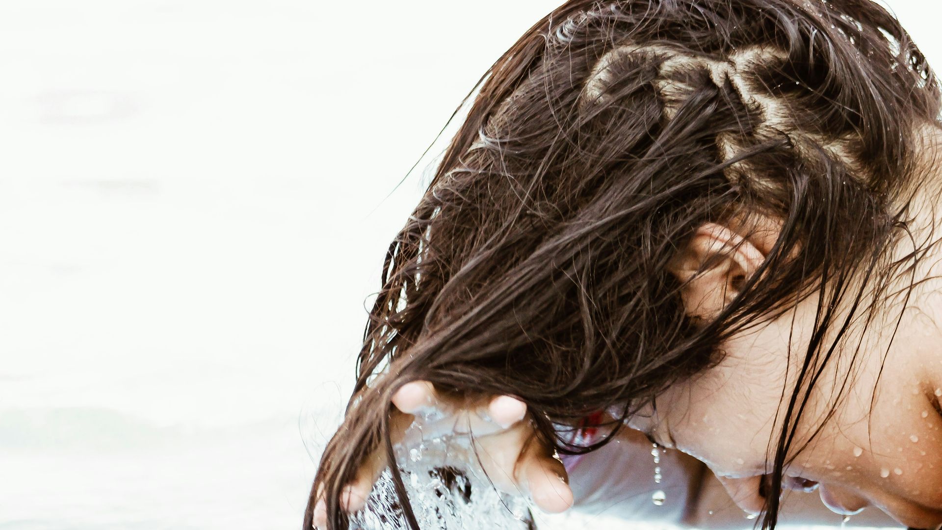 woman in body of water