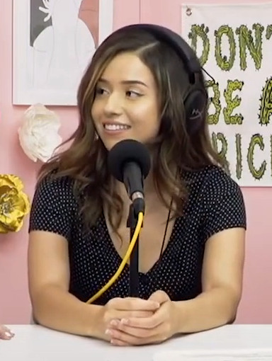 Pokimane In 2019 In A Podcast