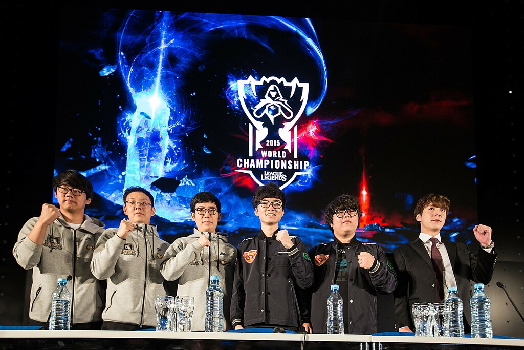 1024Px-Koo Tigers And Sk Telecom At 2015 League Of Legends World Championship (Perspective)