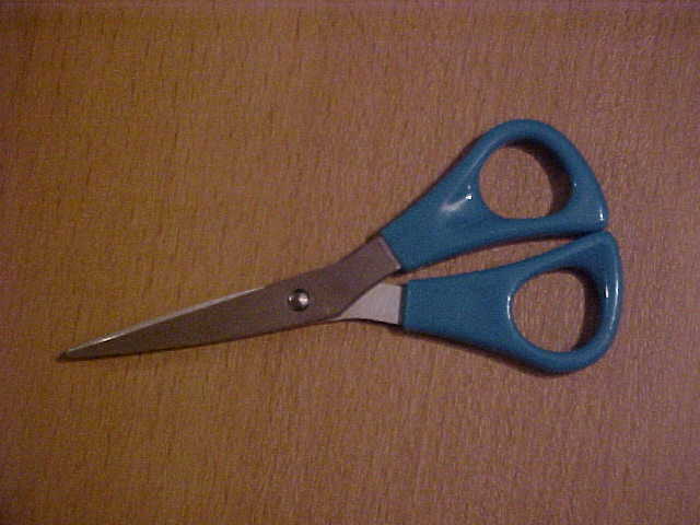 File:Blue scissors.jpg