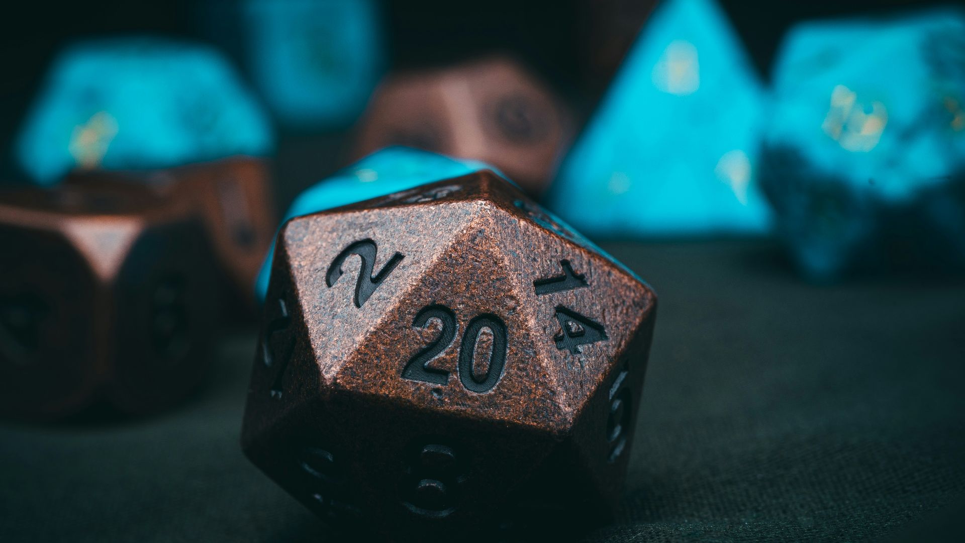 a close up of a dice with numbers on it