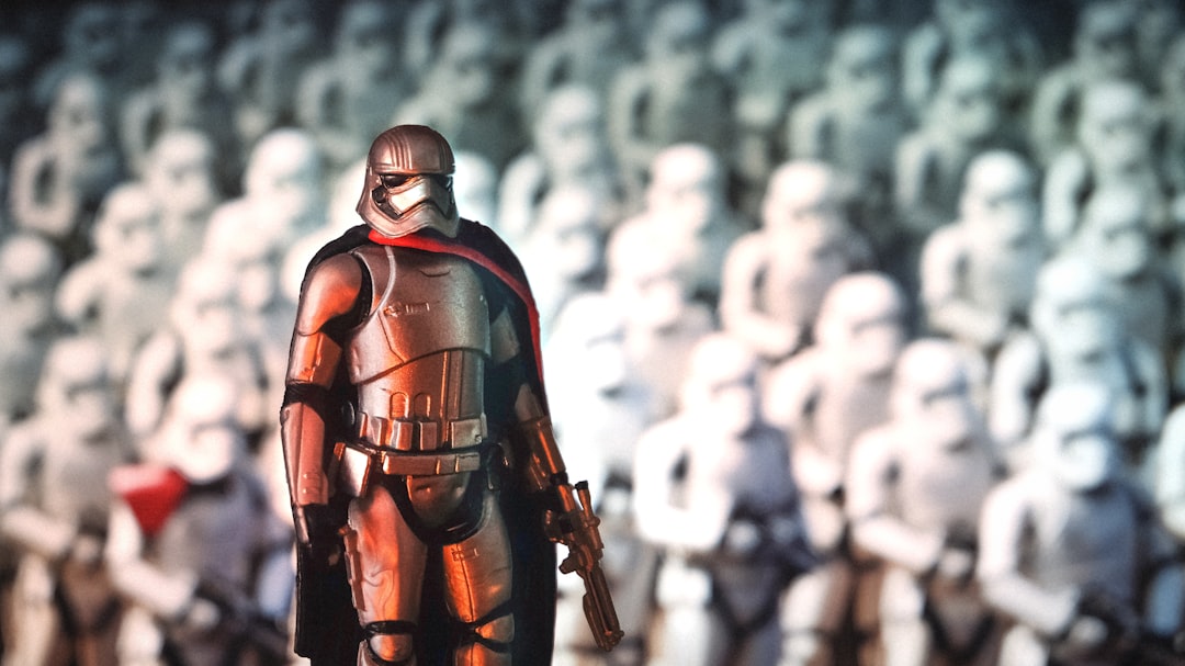 red and black iron man action figure