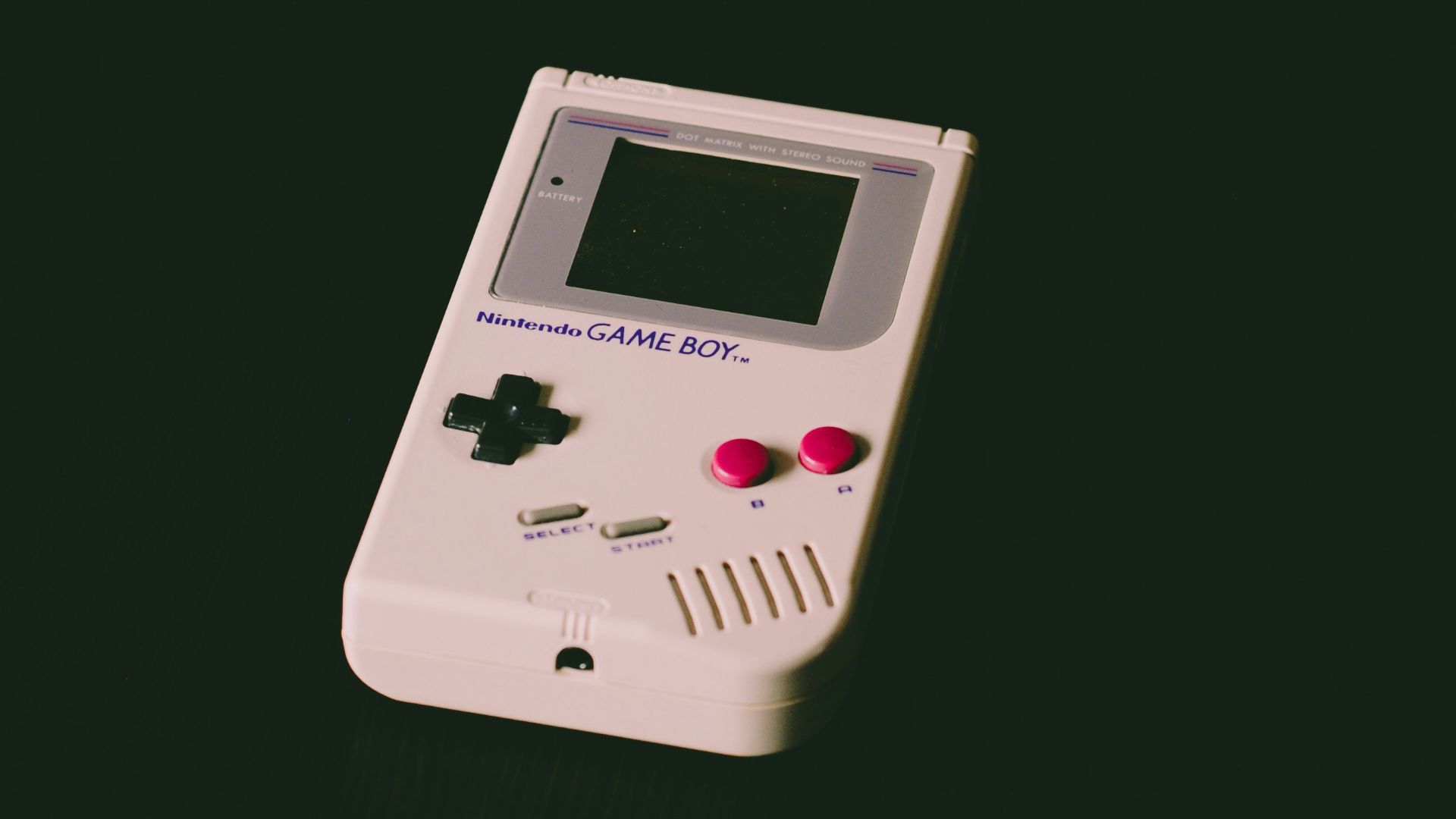 turned off Nintendo Game Boy