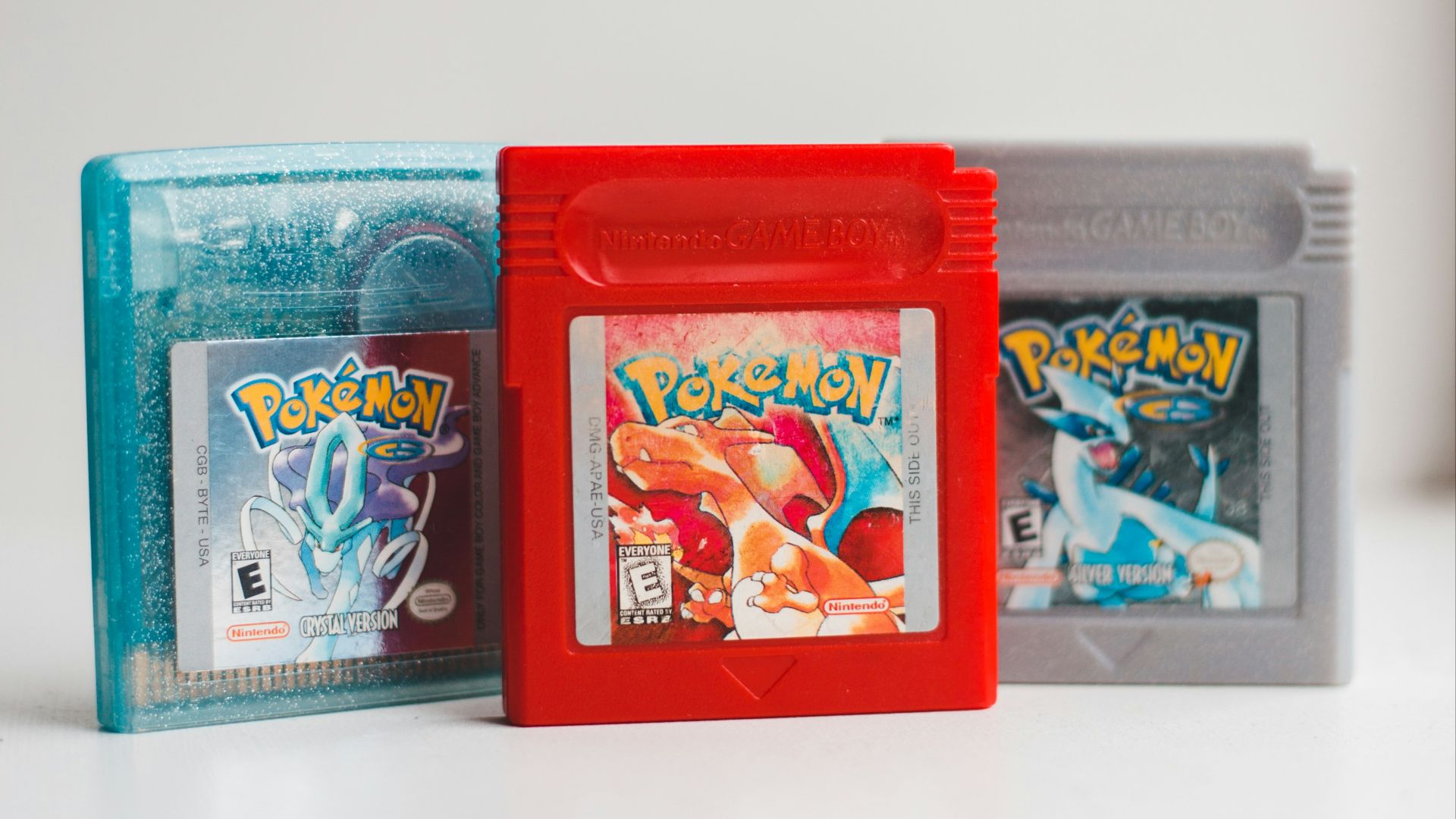 nintendo game boy cartridge on white table