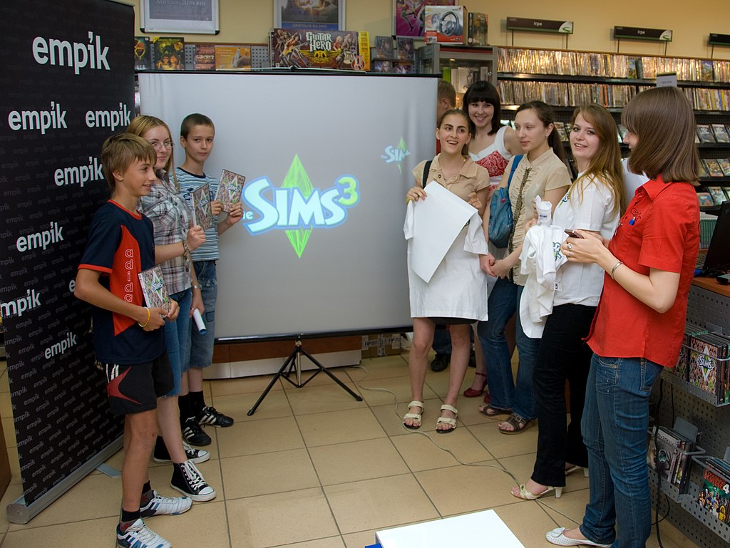 1024Px-The Sims 3 Launch In Empik Store