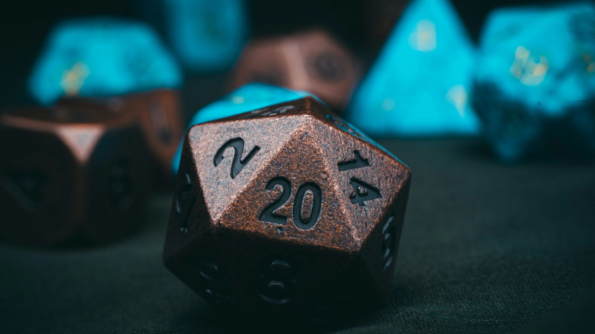 a close up of a dice with numbers on it