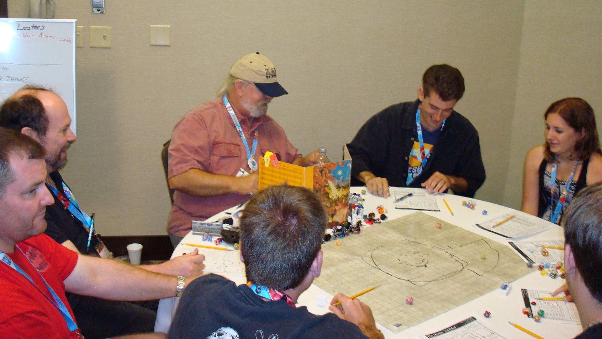 File:Tim Kask GMs a D&D game, Gen-Con 2009.jpg
