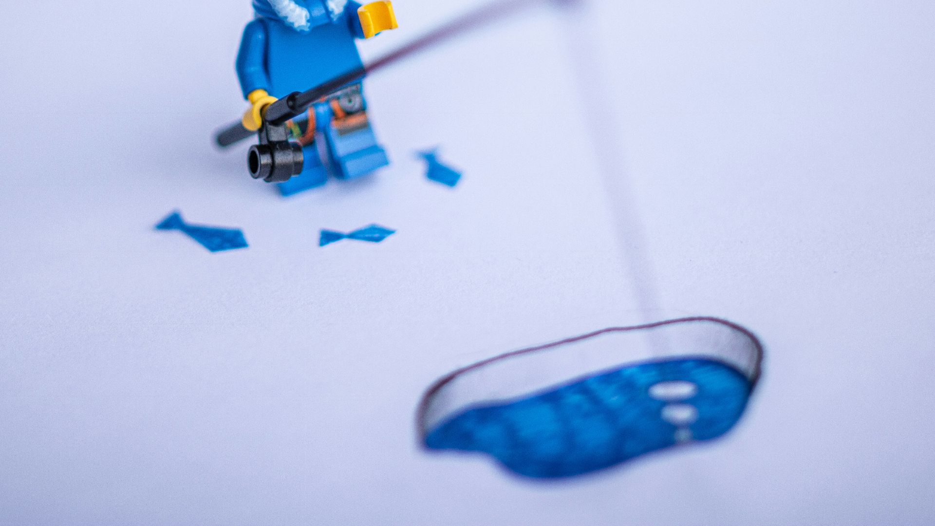 Lego character minifig art