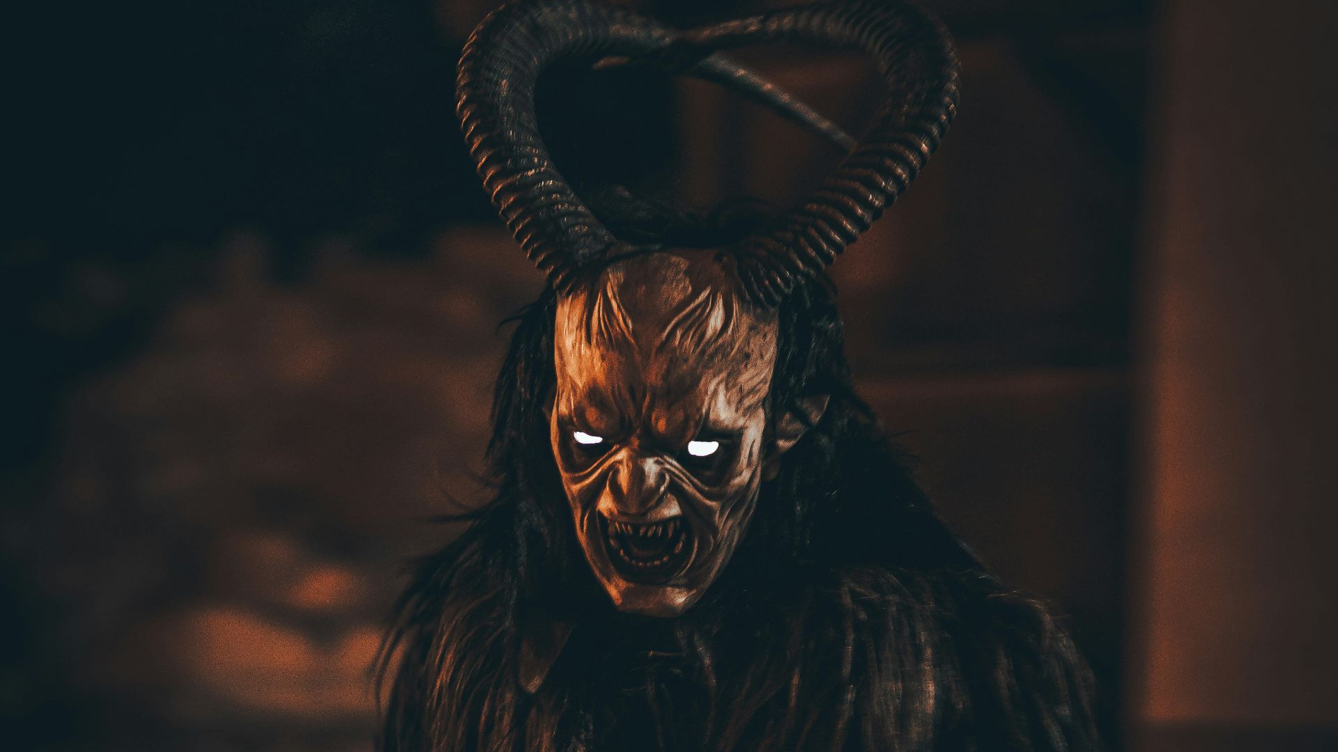 brown demon illustration