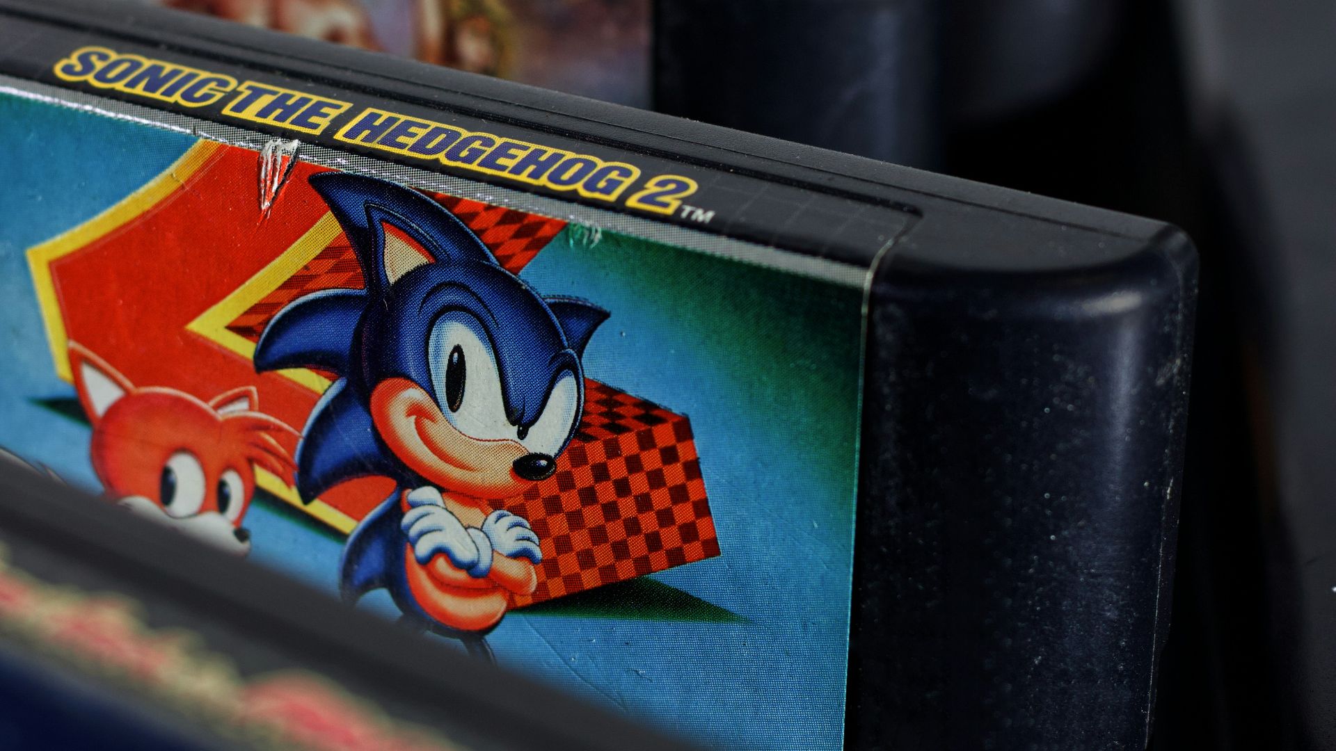 blue and black labeled box