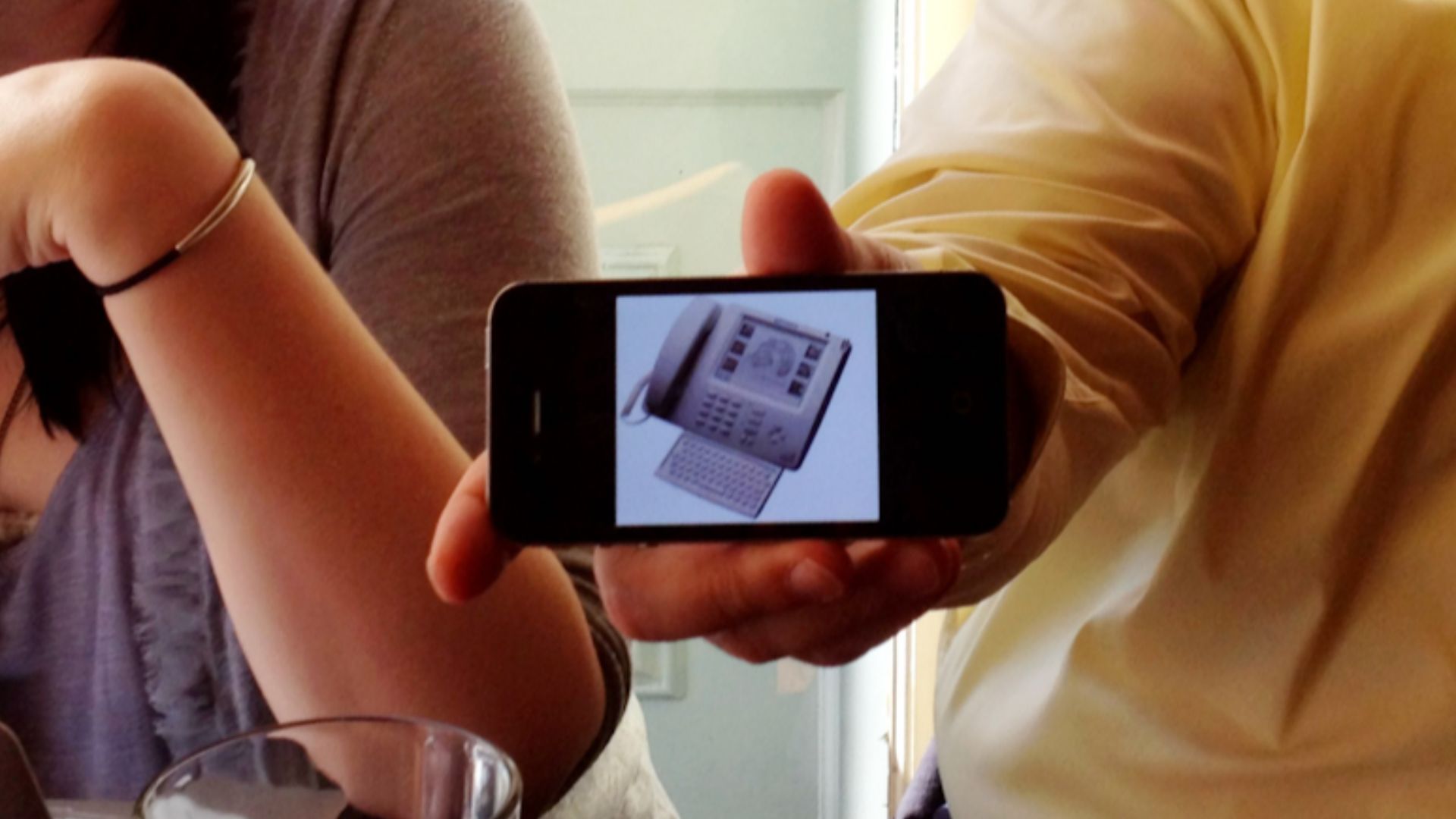 File:The first iphone (6893325615).jpg