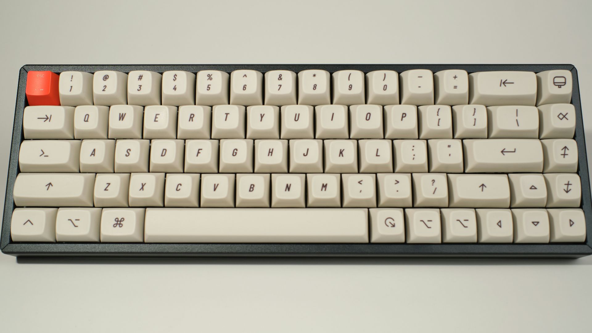 white computer keyboard on white surface