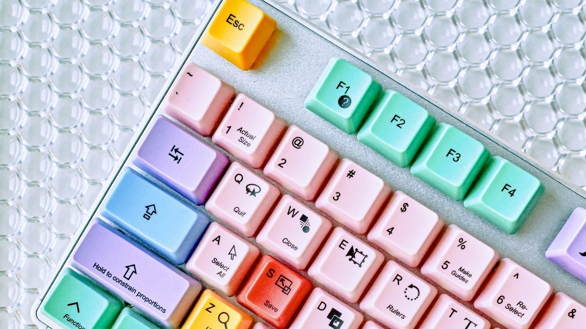 yellow and green computer keyboard