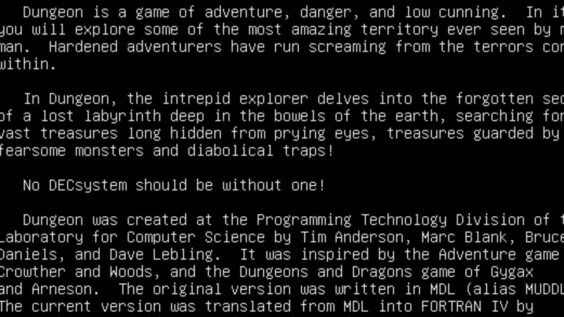 File:4.3 BSD UWisc VAX Emulation Zork Intro.png