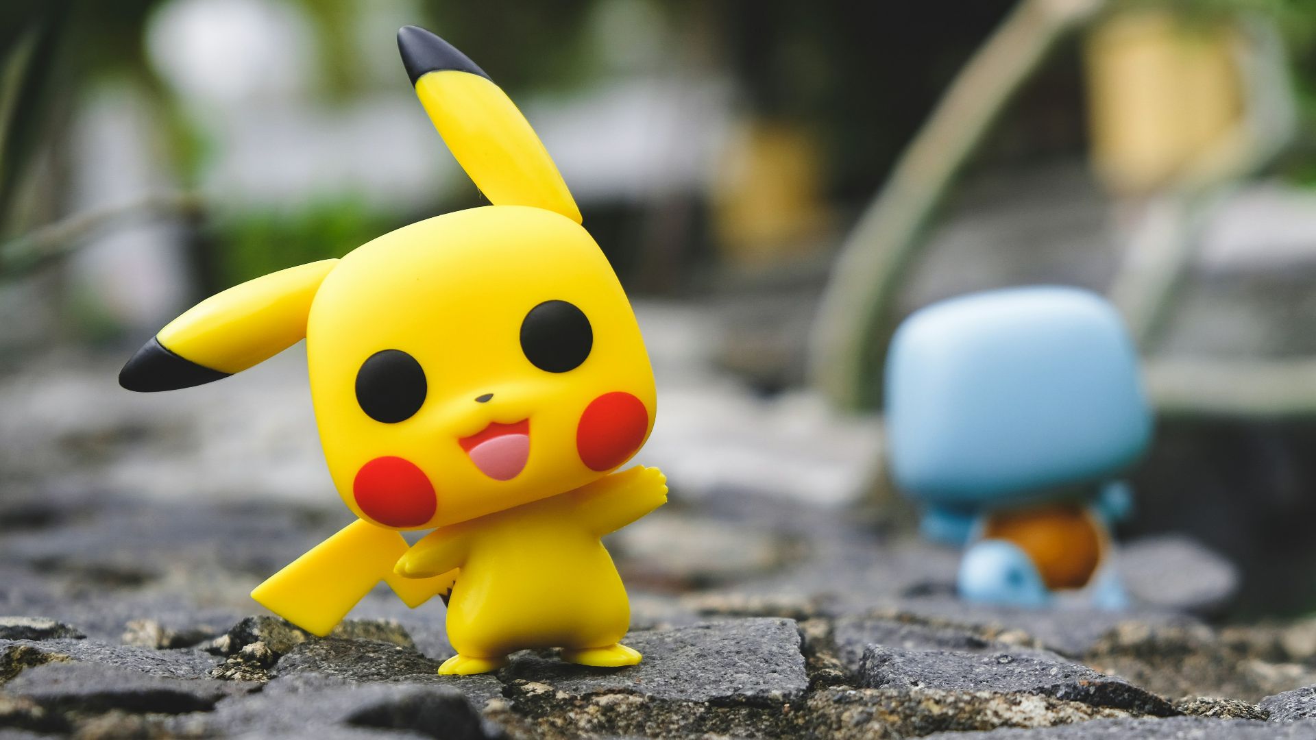 yellow and white pokemon character toy