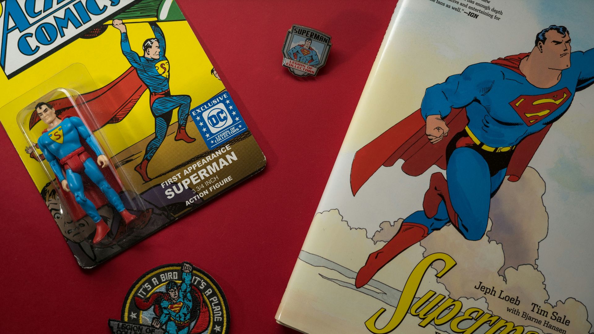 the simpsons dvd on red table