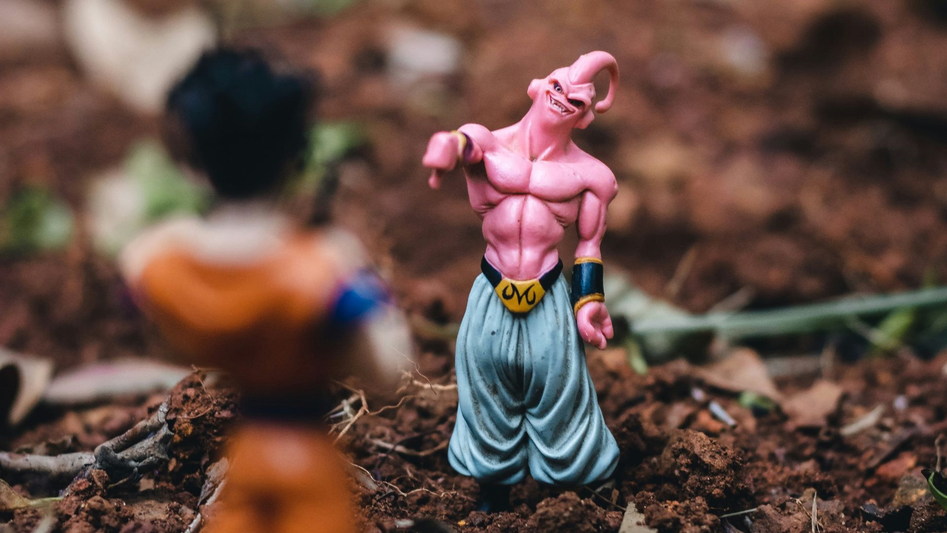 action figure toys outdoors