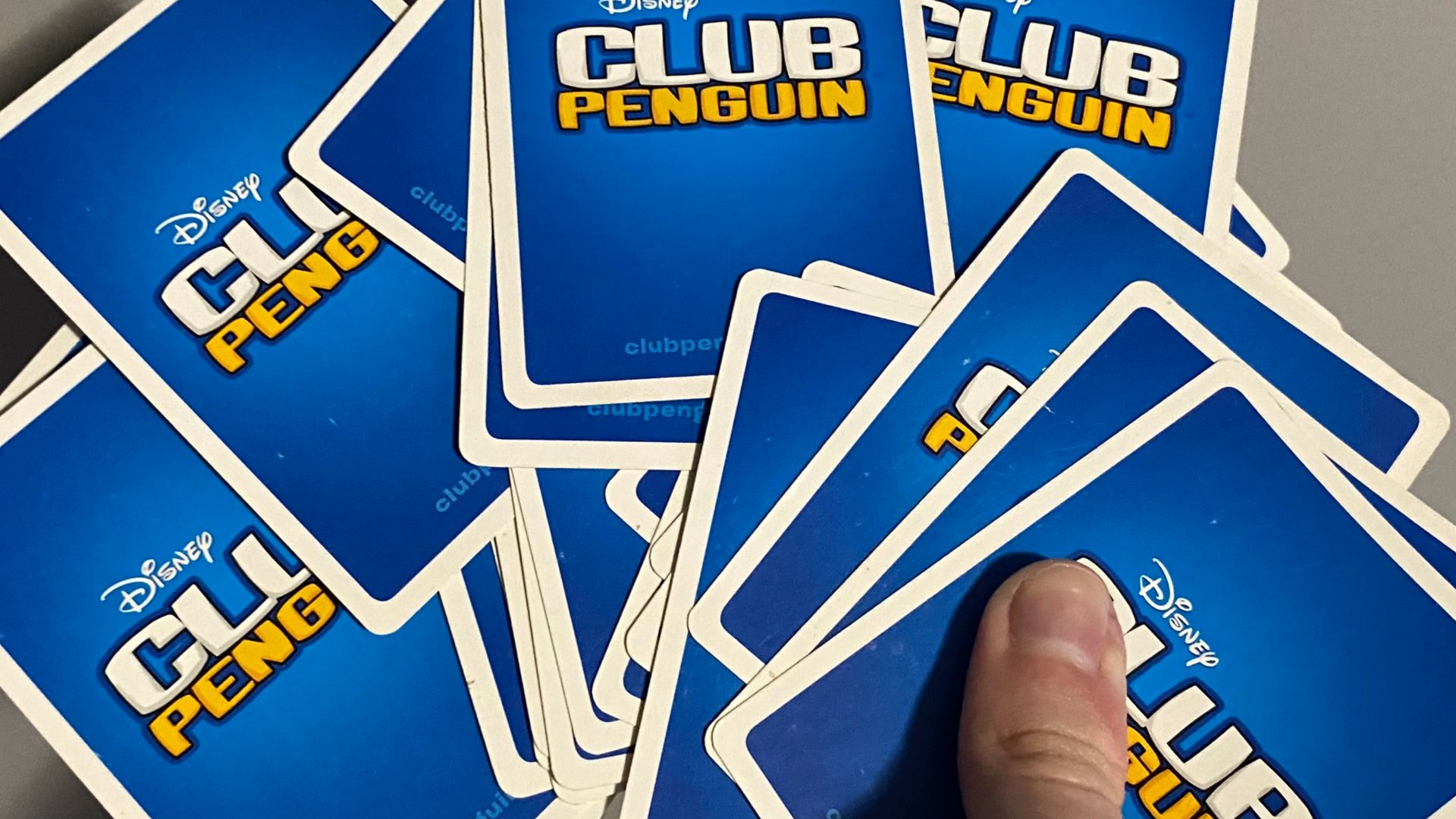 File:Club penguin CCG Card-Jitsu Card collection.jpg