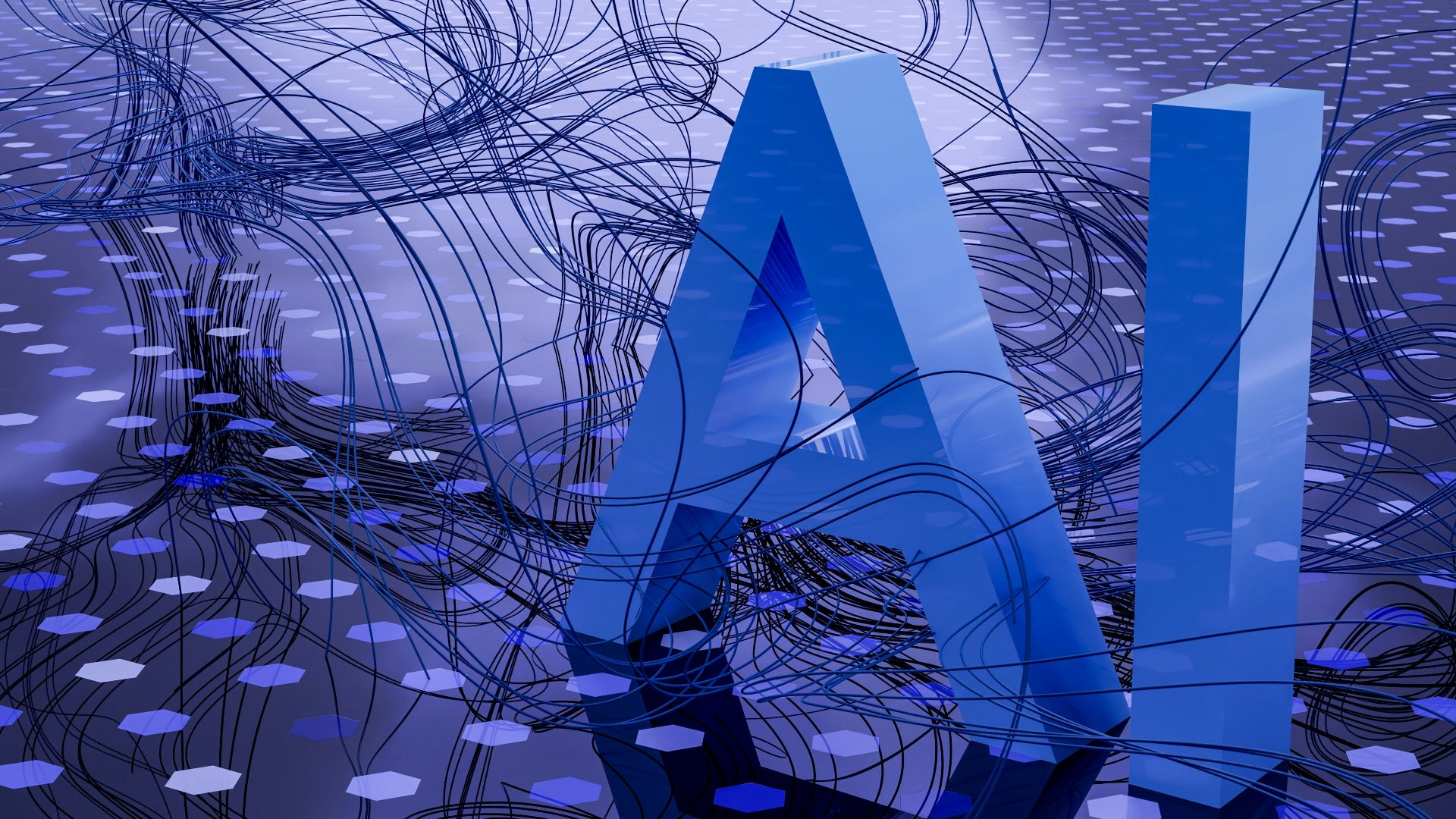 a computer generated image of the letter a