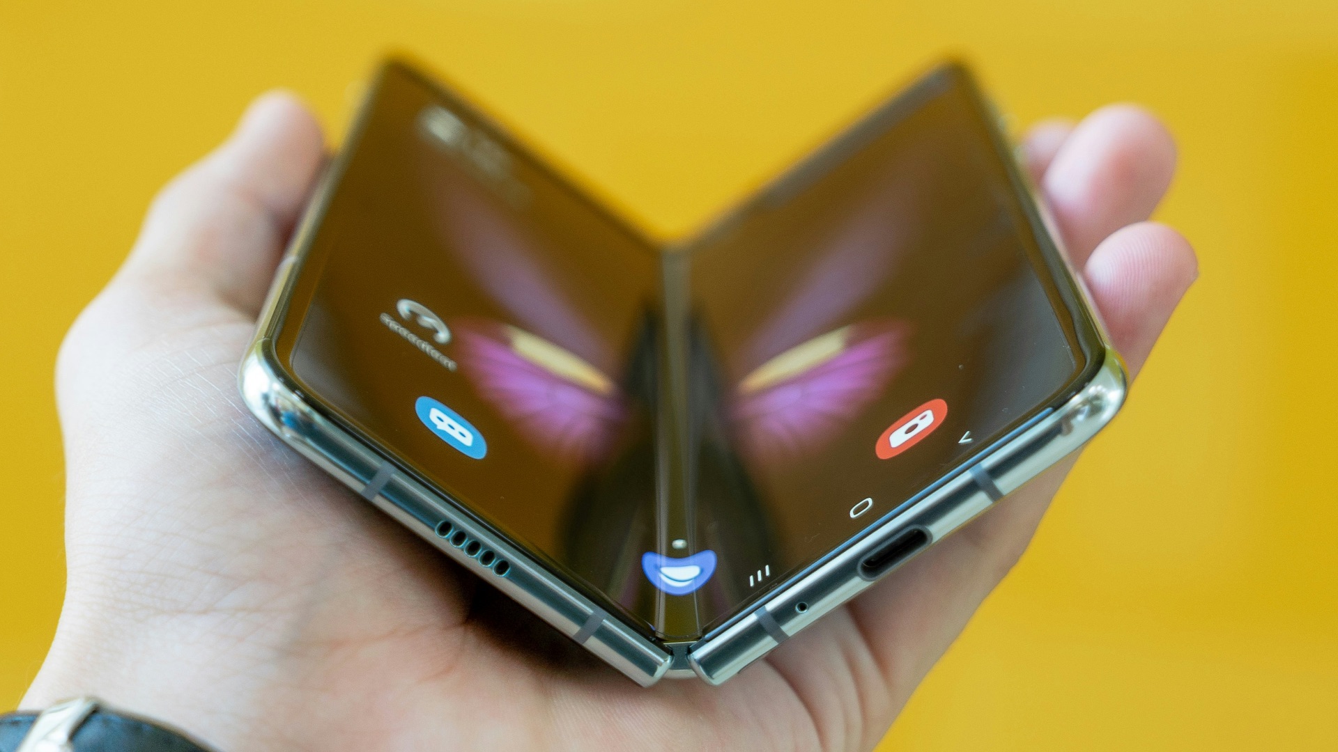 person holding black phone