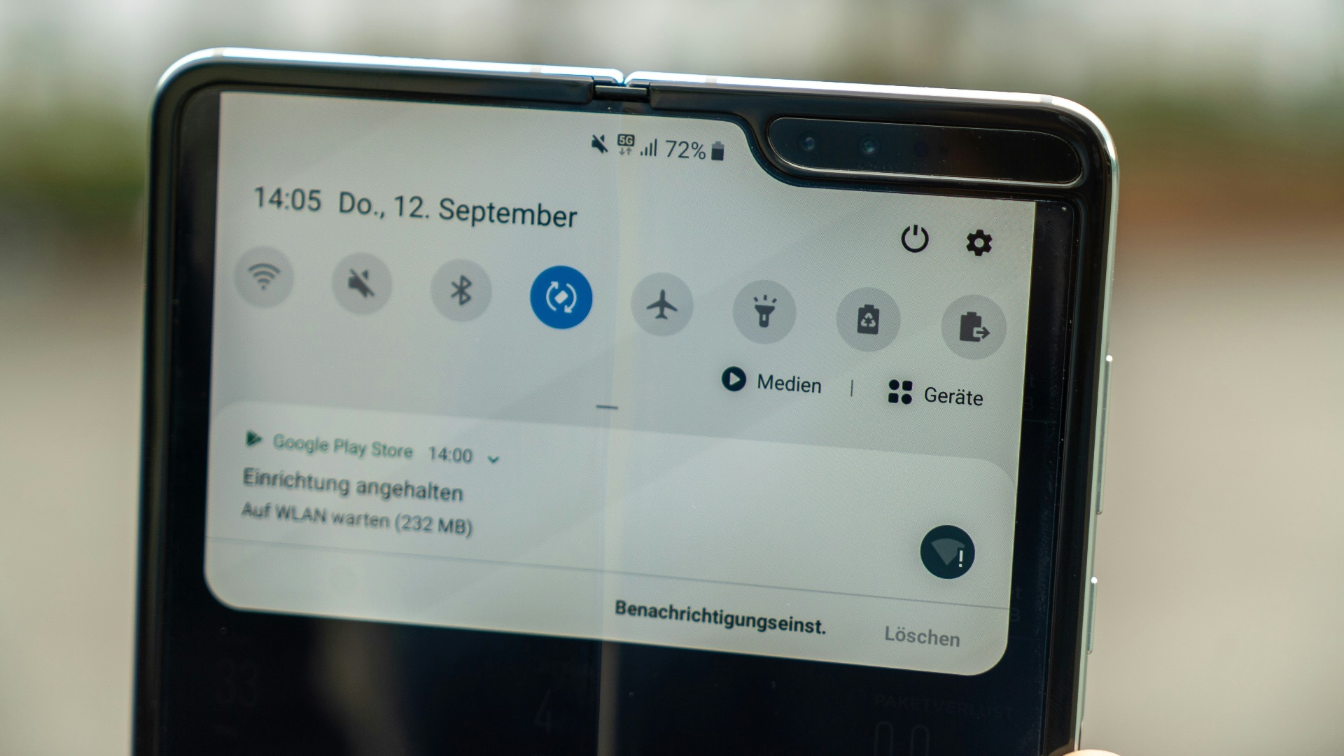 black Android smartphone