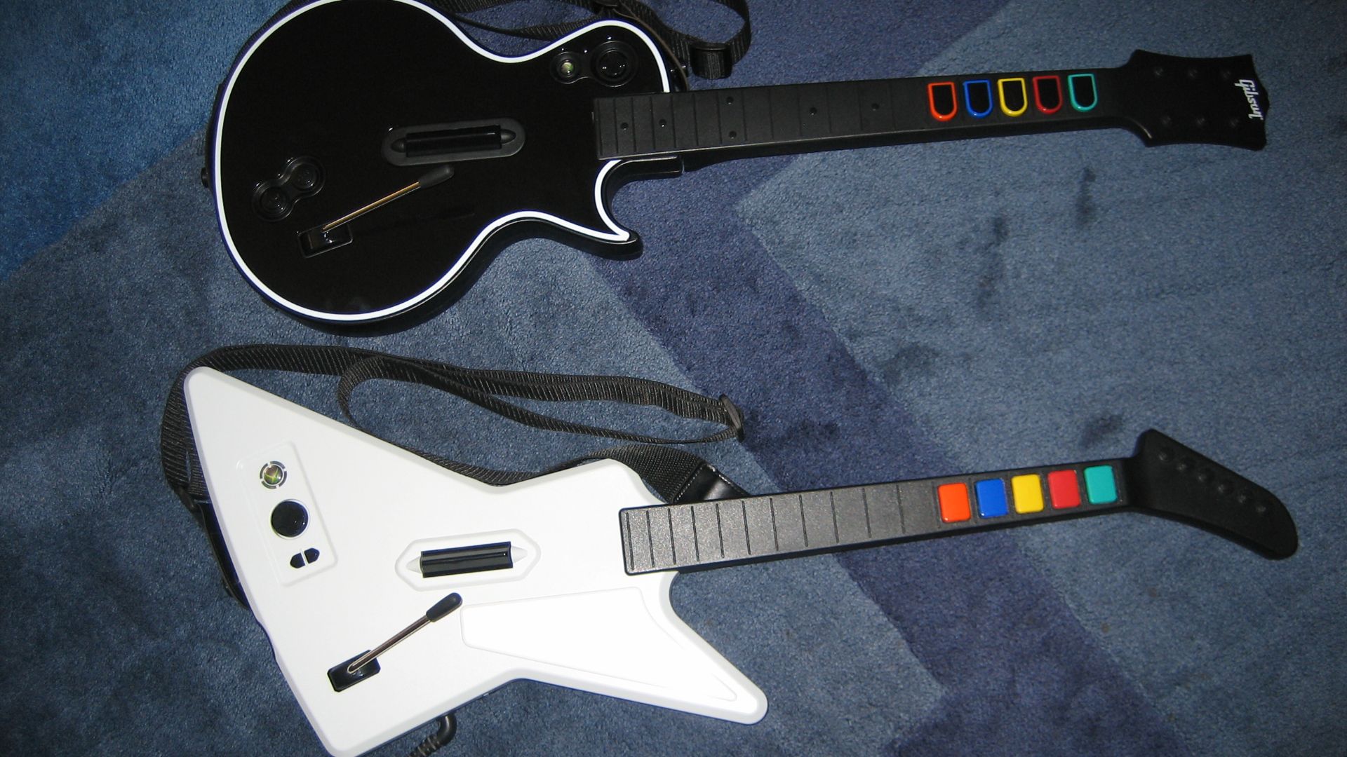 File:Guitar Hero 2 and 3 controllers.jpg