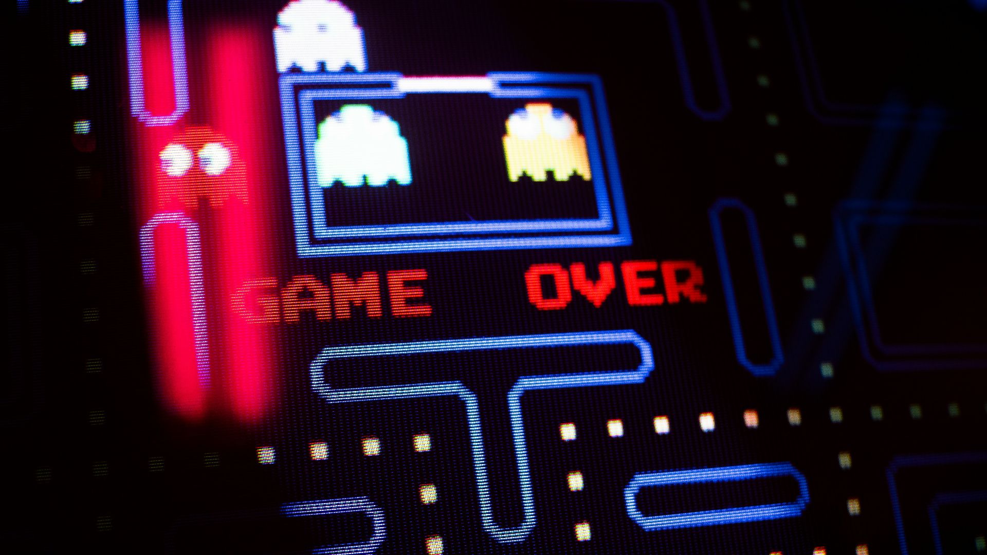Pacman arcade game