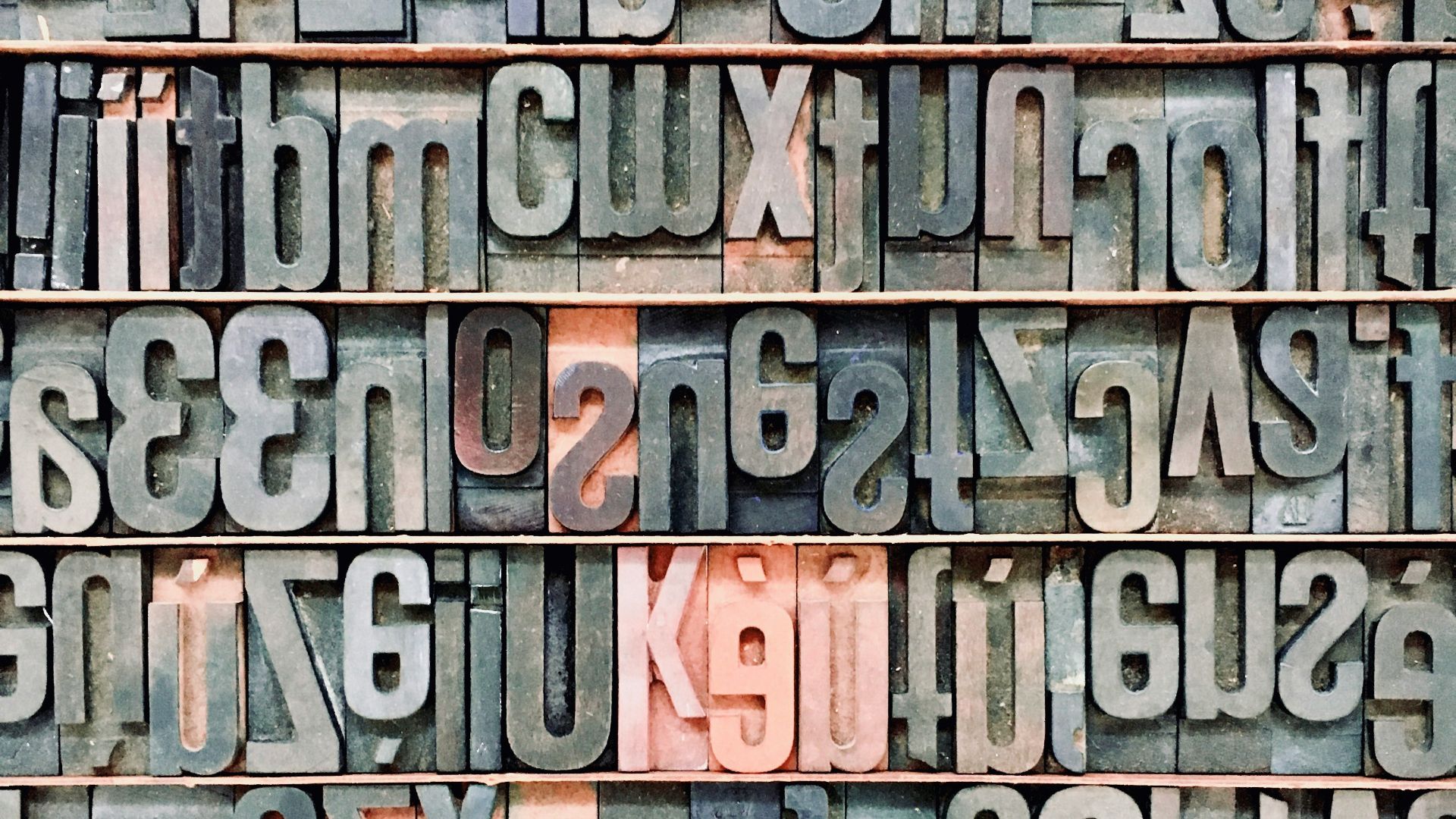 black alphabetical wall decor