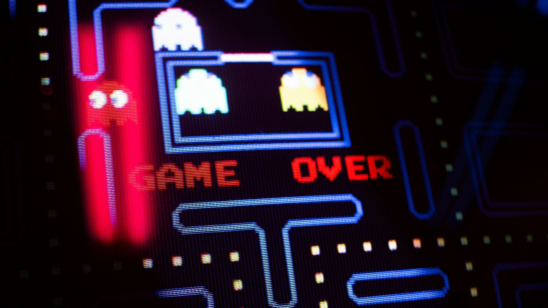 Pacman arcade game