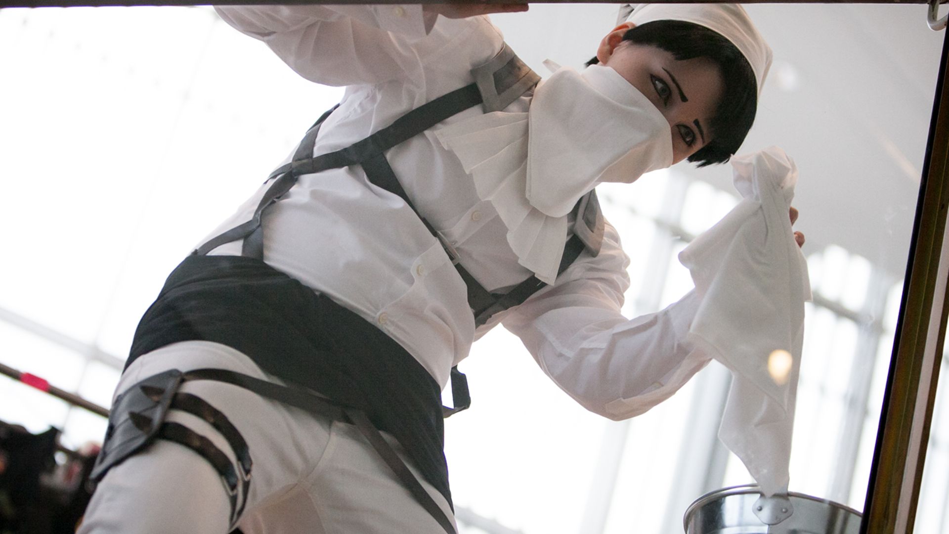 File:Cosplay of Levi Ackerman from Attack at Titan at Yukicon 2014 (20140119125135IMG 5937 - Yukicon 2014 - matiast1).jpg