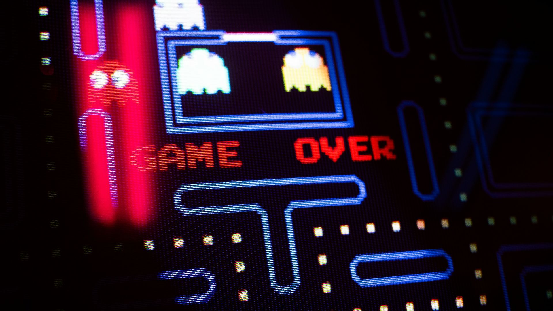 Pacman arcade game