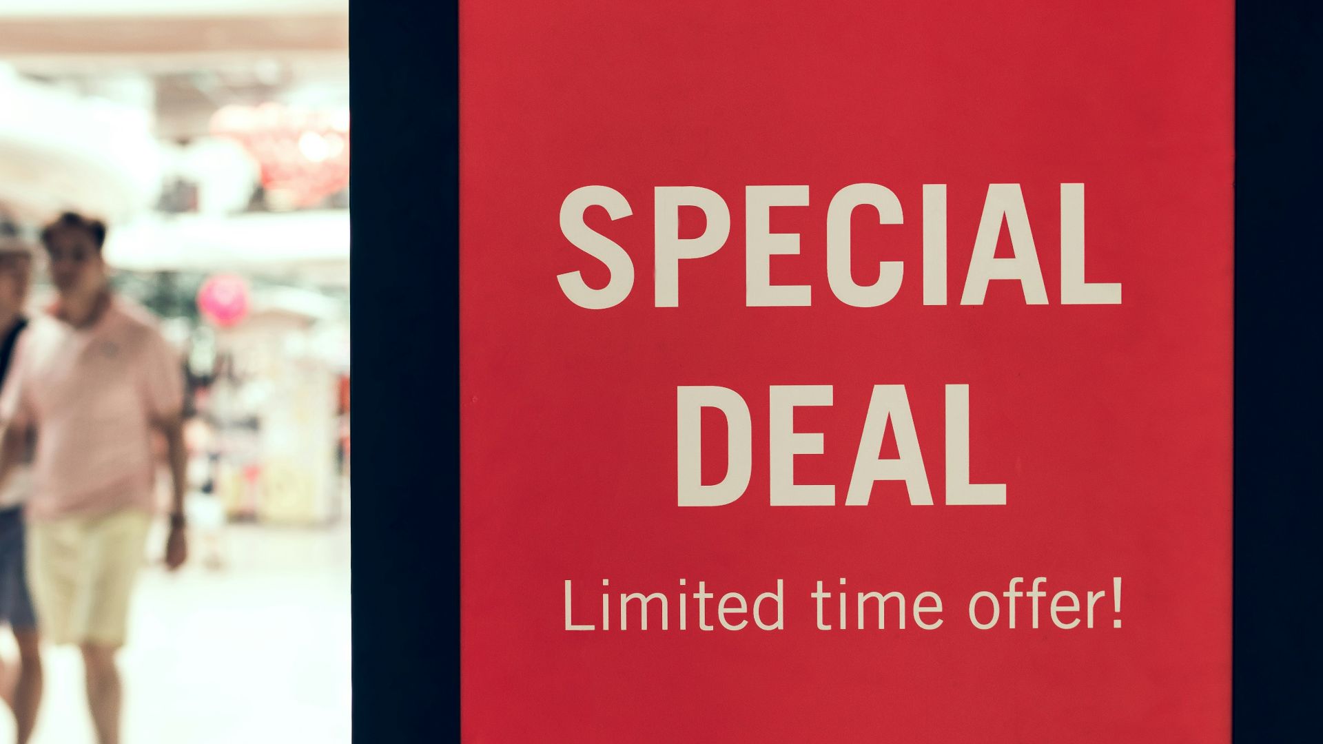 man walking inside mall collage