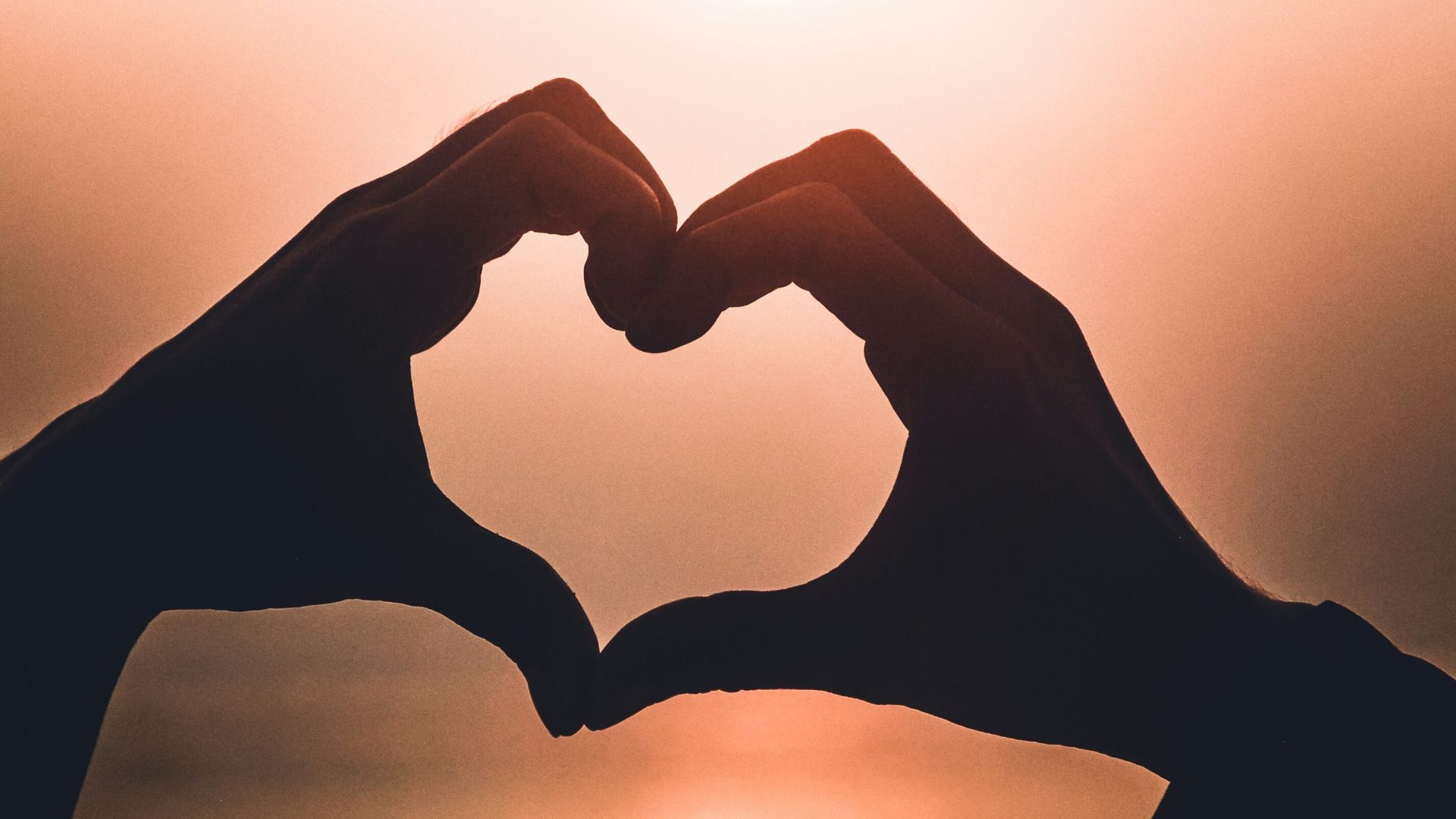 heart shape hand illustration