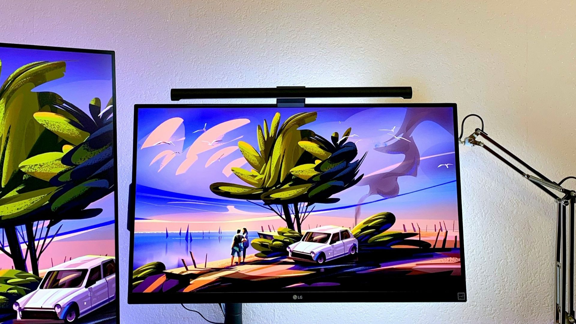 black flat screen computer monitor beside black computer keyboard and computer mouse