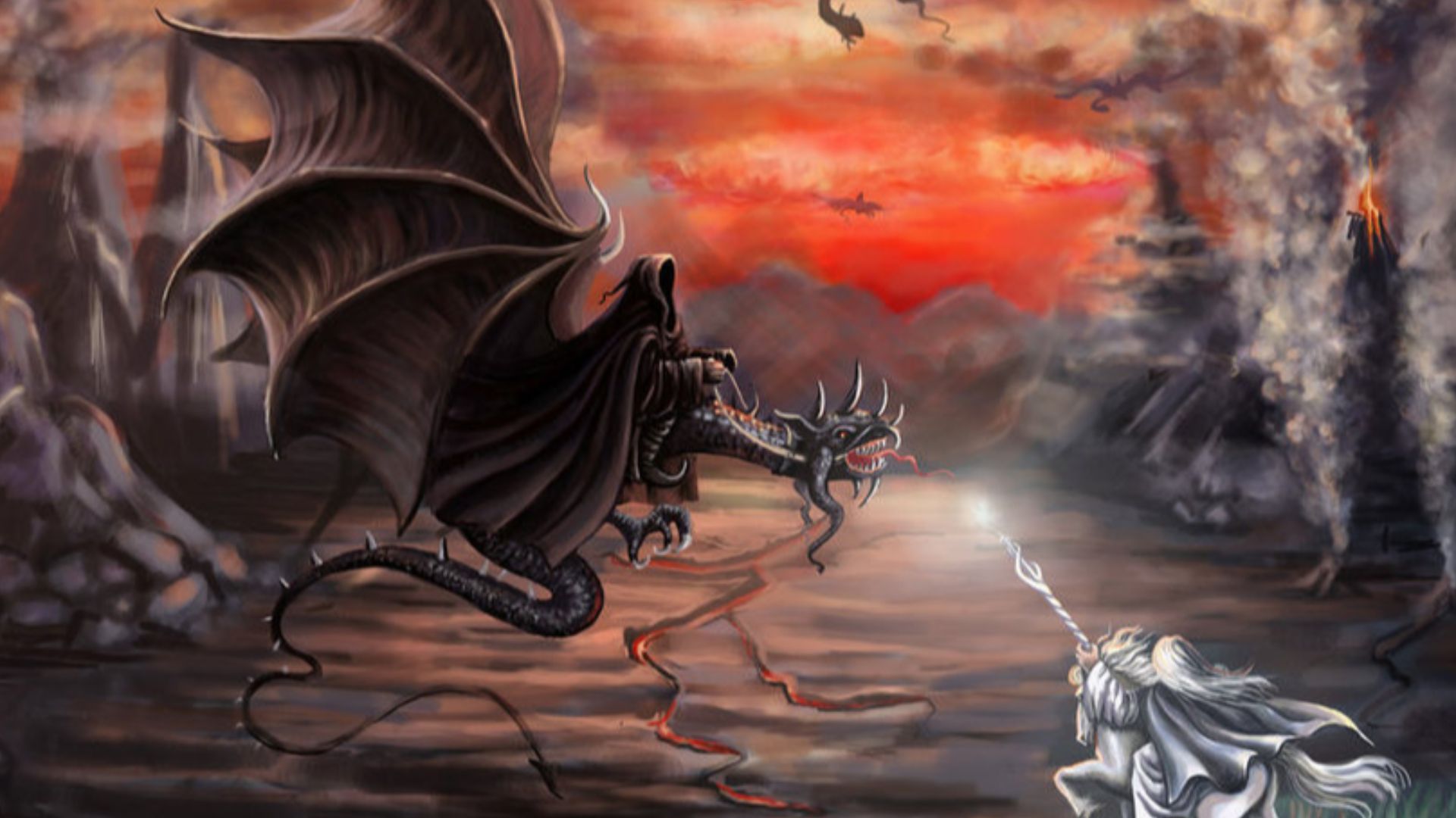 File:The Wizard drives away Nazguls - Araniart.jpg