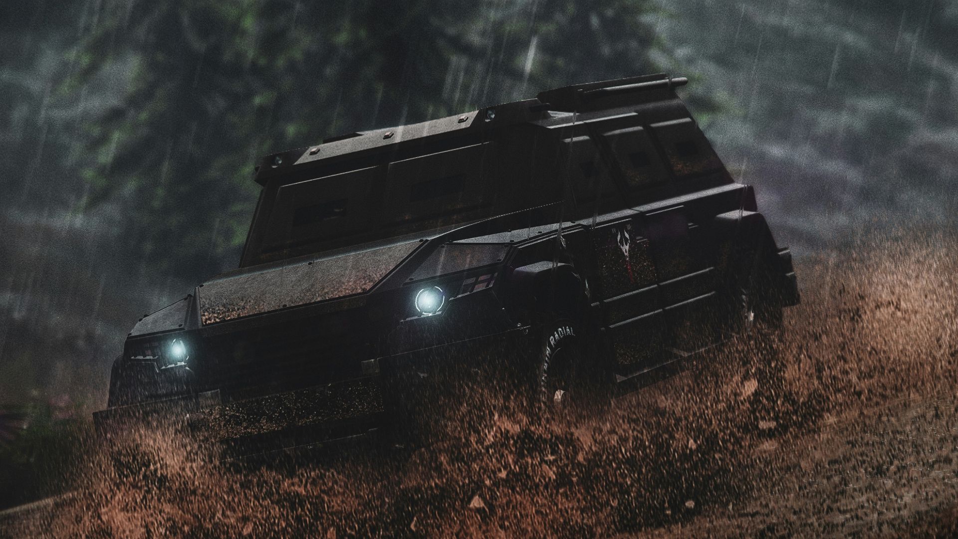 black suv on brown grass field