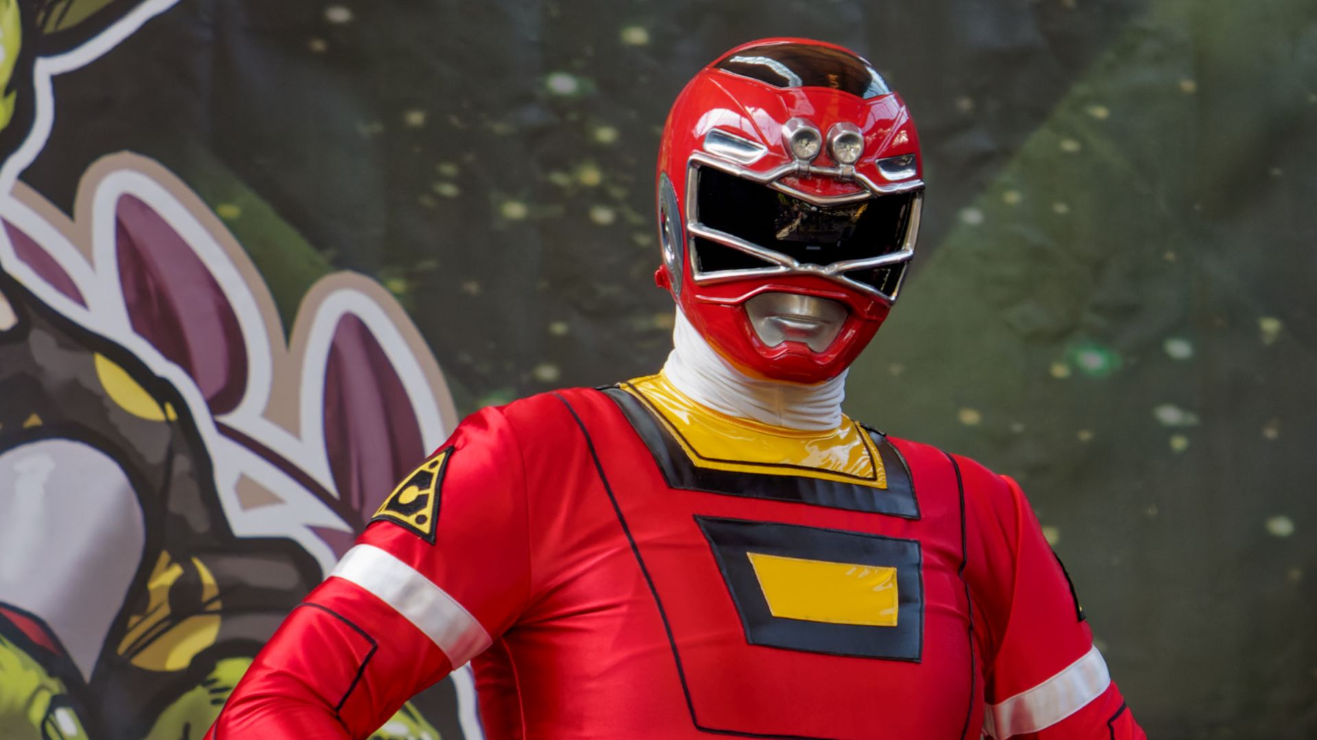 File:Red Turbo Power Ranger Cosplay at Brussels Comic Con 2023.jpg