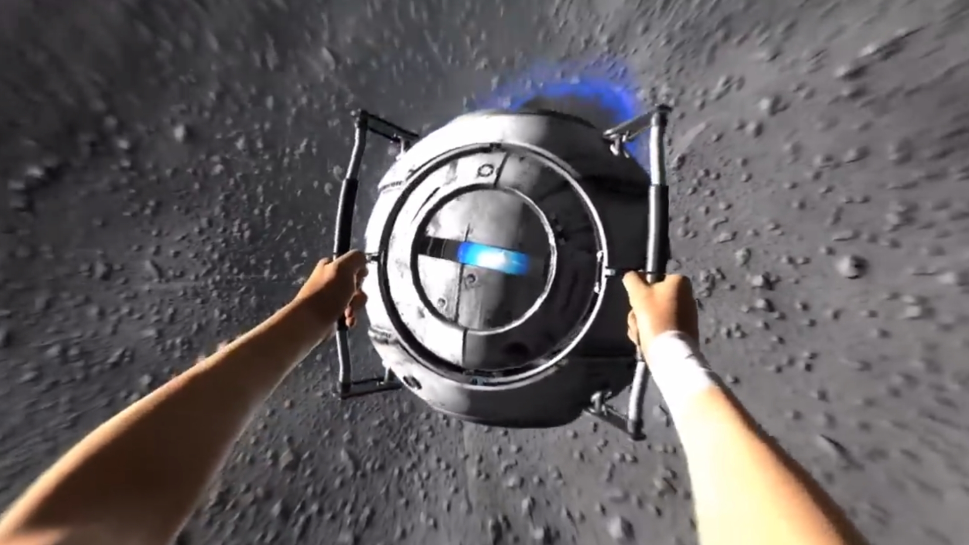 Portal 2 Final Scene