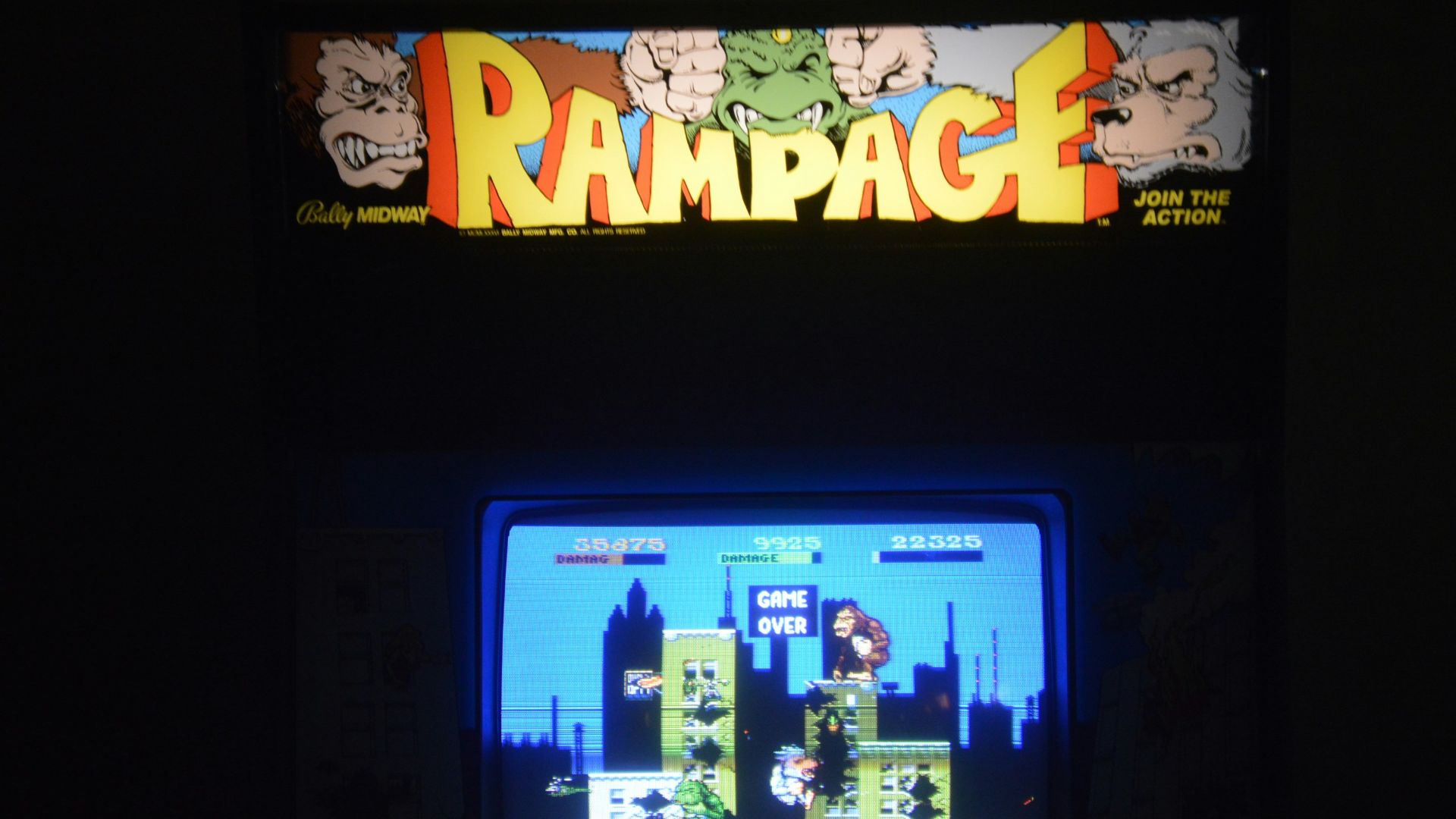 a computer screen with a game on it